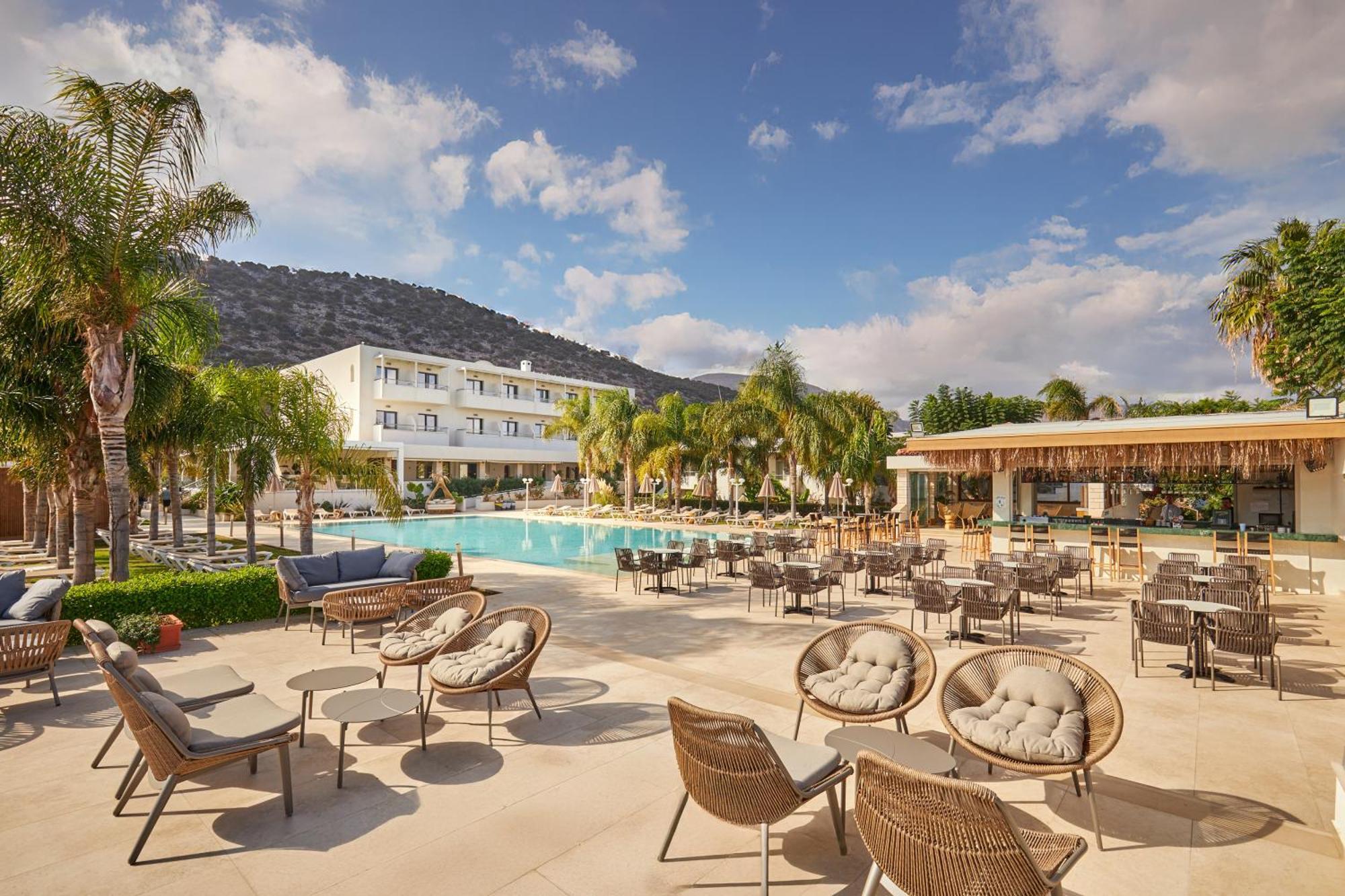 Kyknos Beach Hotel & Bungalows Mália Zewnętrze zdjęcie